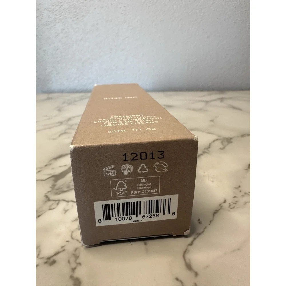 Rose Inc Softlight Skin-Smoothing Liquid Foundation. 26N Deep Neutral.‎ New. 1oz